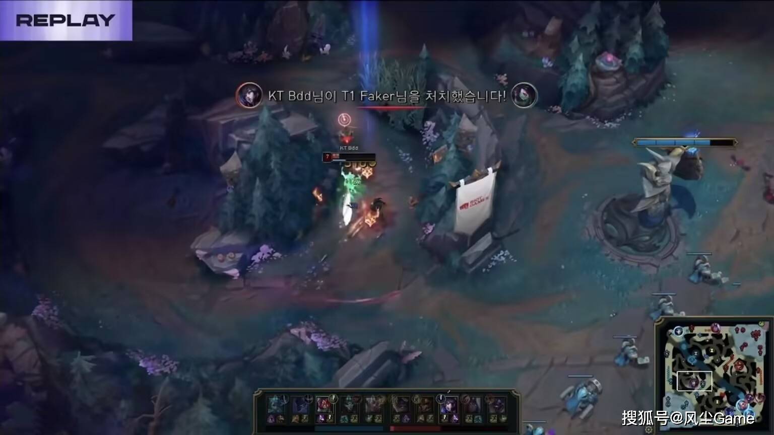 包含LOL-MSI：Faker瑞兹三杀统治团战，T13-0击败BLG晋级胜的词条